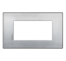 BT Axolute Air Матовый хром Рамка, итальянский стандарт 4 мод..