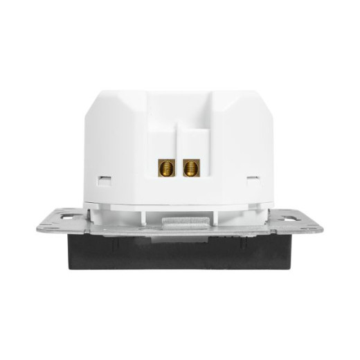 Механизм розетки USB-A+С, чёрный Эпика EKF