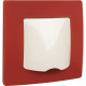 Рамка 1 пост - Legrand Etika - красный
