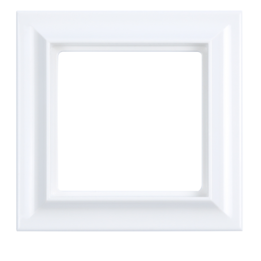 Рамка 1-пост, Eco Profi  Standart, термопласт, белый