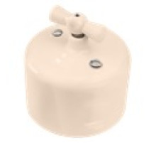 BIRONI Ришелье Керамика Песочное золото Выключатель 1-кл