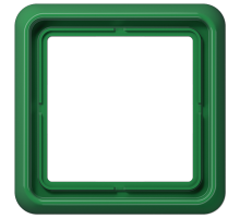 JUNG CD Зеленая Рамка 1-ая ударопрочная