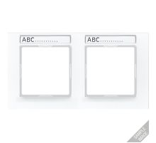 JUNG Рамка 5-кратная, матовый антрацит