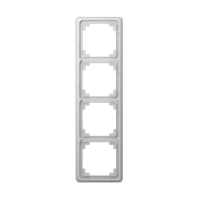 JUNG CD plus Светло-серая Рамка 4-ая