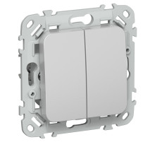 FLITE Выключ. жалюзи 10А ВЖ52-2-0-ФлА ал. IEK