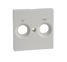 Schneider Electric Merten SM Бел глянец Накладка розетки TV-FM с маркировкой