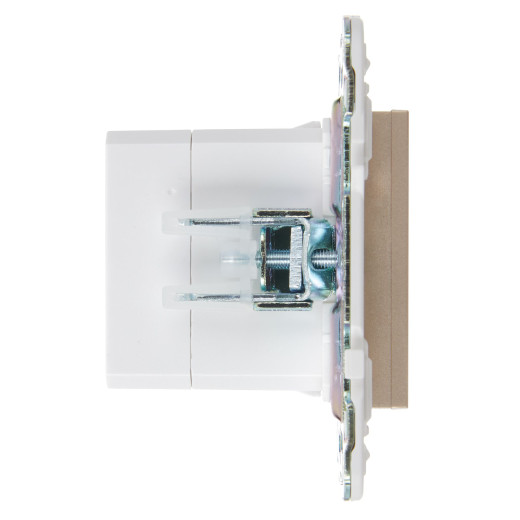 SKANDY Роз. USB A+A 3,1А SK-R15Sa песоч. IEK