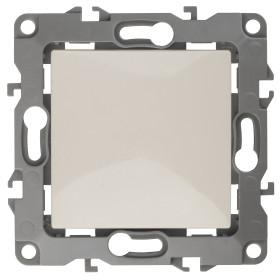 ЭРА Переключатель перекрестный Серия 12 12-1108-02 10АХ-250В, IP20, слоновая кость