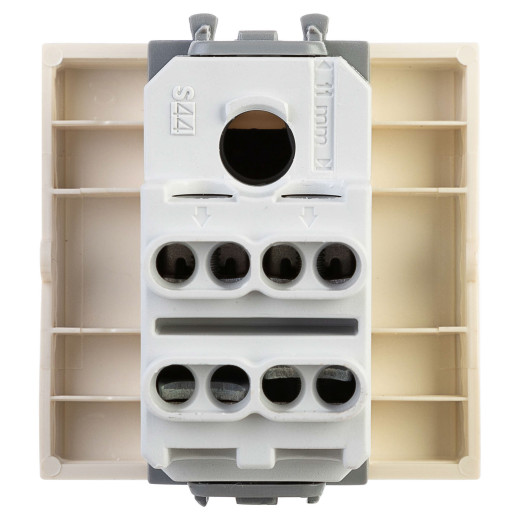 Инвертор одноклавишный модульный, Avanti, ванильная дымка, 2 модуля