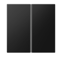 JUNG Набор накладок 2 группы для модулей F40 термопласт черный матовый