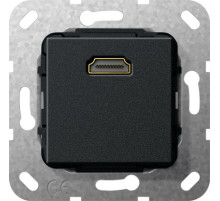 Gira S-55 Черный Разъем HDMI