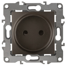 ЭРА Розетка Серия 12 12-2105-13 2P 16A-250В IP20 бронза