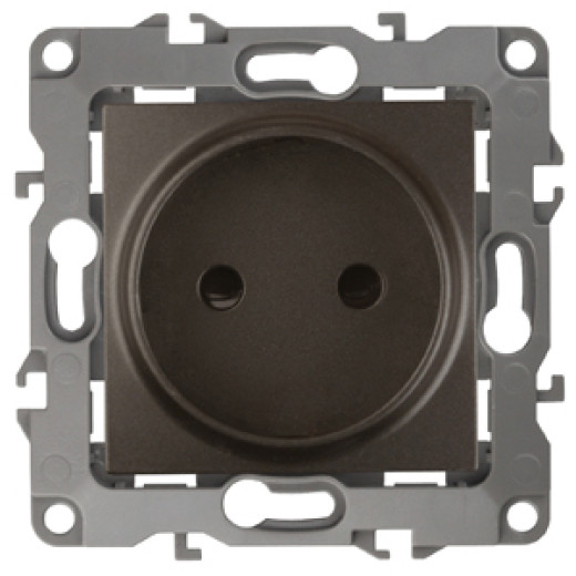 Розетка ЭРА Серия 12 12-2105-13 2P 16A-250В IP20 бронза