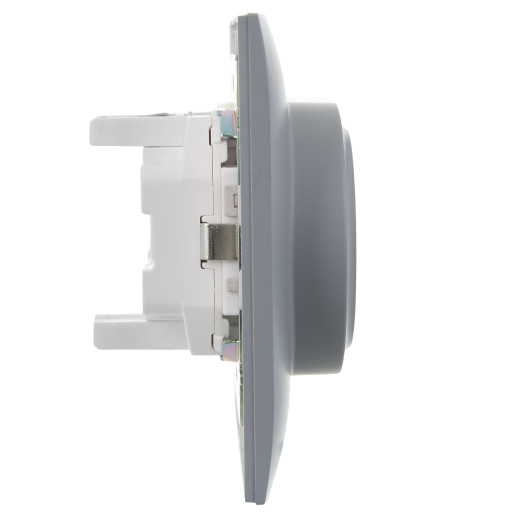 SKANDY Роз. 2-я с з/к/ш 16А в сб. SK-R07Gr сер. IEK