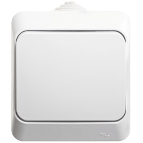 Systeme Electric Этюд наруж Бел Переключатель 1-клавишный IP44 сх.6