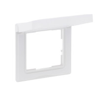 Legrand/Daccord SUNO Белый Рамка влагозащитная IP44,с откидной крышкой,1-постовая.