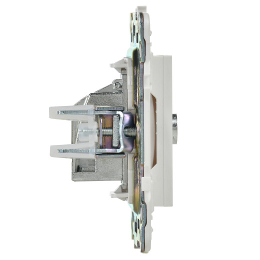 SKANDY Роз. TV оконечная SK-A12W арк. бел. IEK