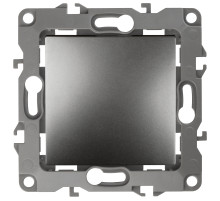 ЭРА 12-1101-12 Выключатель, 10АХ-250В, IP20, Эра12, графит (10/100/2500)