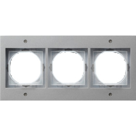 Gira TX-44 Алюминий Рамка 3-ая