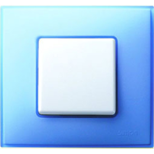 Simon 27 Бирюзовый Рамка 4 пост. Neos