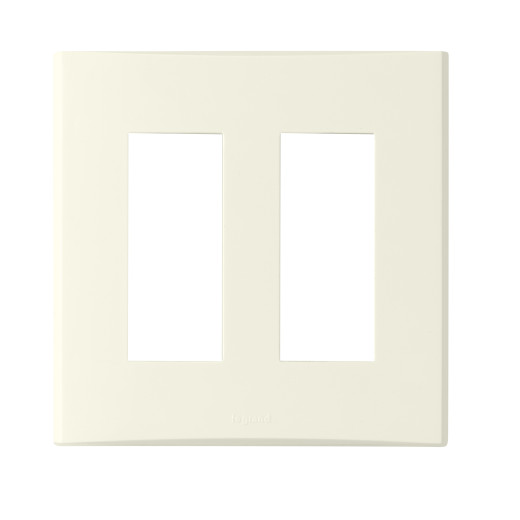 Zunis Бежевый Рамка 2-ая (TV+TV) (6модулей)