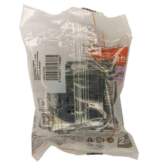 Розетка с заземлением с USB тип C - Legrand Etika - со шторками 16А 250В 1500мА 7,5Вт безвинтовые зажимы - белый