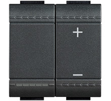 BT LL Антрацит Светорегулятор Универсальный 3-400Вт/ВА, LED 3-75ВА.