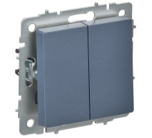 IEK BRITE Маренго Выключ. 2-кл. перекр. 10А ВС10-2-3-БрМ