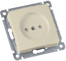 Hegel Мастер внутр Слоновая кость РС16-402-01 Розетка, со шторками, механизм