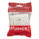 Минск Выключатель 1-клавишный СП с индикатором,10А, белый EKF Basic