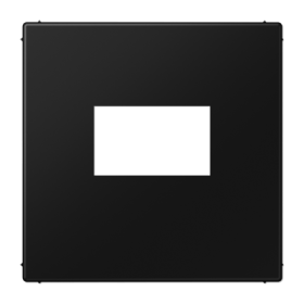 JUNG LS 990 Черный матовый Плата для USB-зарядных устройств без видимого винта