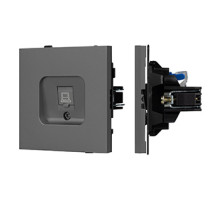 Arlight Механизм компьютерной розетки SCT-TENDO-MPC1-SFPL-GR (RJ-45, CAT6) (-)