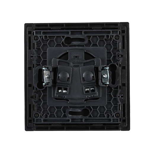 FORTE&PIANO Роз. без з/к с з/ш в/к 10А FP117 чер. IEK