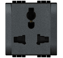 BT LL Антрацит Розетка 