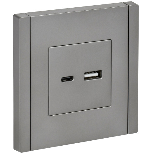 FORTE&PIANO Роз. USB A+C 3,1А FP550 ст. IEK