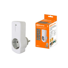 TDM Приемное устройство Р1 (в розетку) для беспроводного управления нагрузкой  