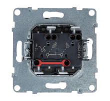 Legrand/Daccord SUNO Слоновая кость Выключатель двухклавишный 10А 250В. Безвинтовые зажимы..