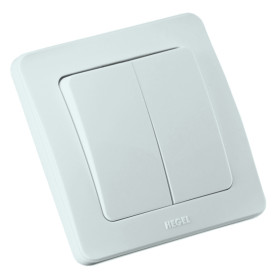 Hegel Мастер внутр Белый ВС10-351 Выключатель 2-клавишный