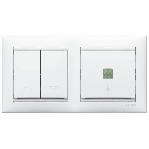 Рамка 2 поста - Legrand Valena - белый