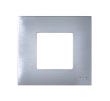 Simon 27 Play Нержавеющая сталь Рамка-декор 1-ая
