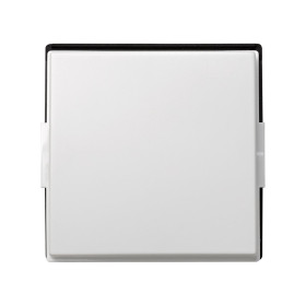 Simon 27 Scudo Белая Накладка на одноклавишный механизм