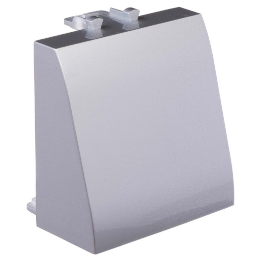 Вывод кабеля модульный, Avanti, закаленная сталь, 2 модуля