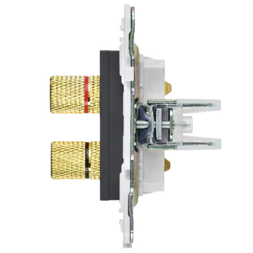 SKANDY Аудиорозетка 4-мест. SK-A01T титан IEK
