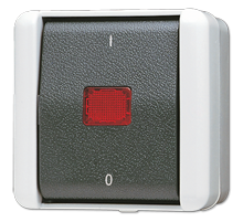 JUNG Выключатель контрольный 16 AX 400 V ~ для накладного монтажа IP44