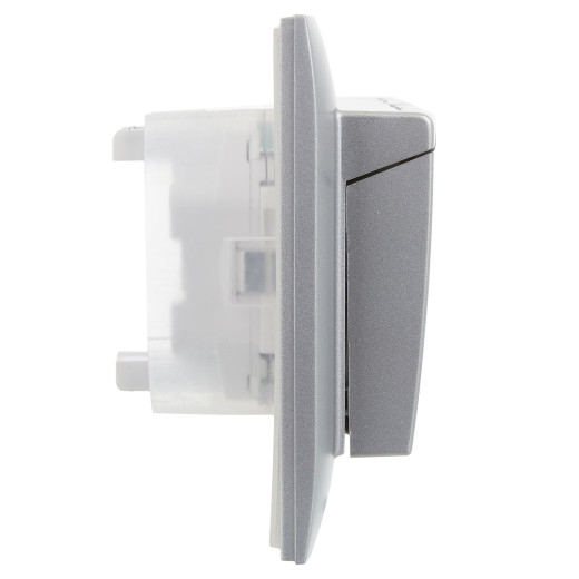 SKANDY Роз. 2-я с кр. 16А в сб IP44 SK-R12S сереб. IEK