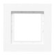 1 - местная рамка, IP44, белая, пластик Эпика EKF