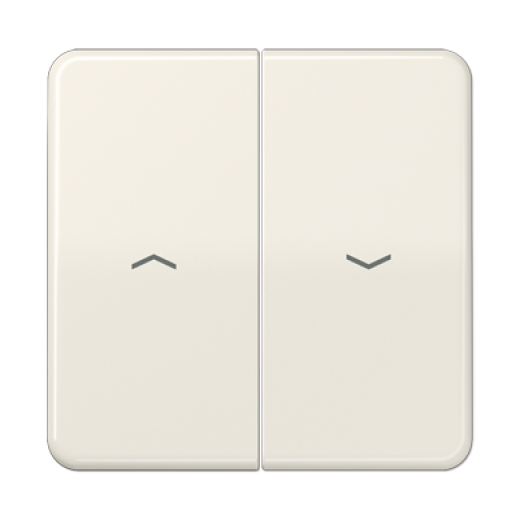 Клавиши для выключателя управления жалюзи 509VU и 539VU, слоновая кость