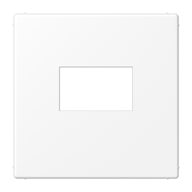 JUNG LS 990 Белый матовый Плата для USB-зарядных устройств без видимого винта