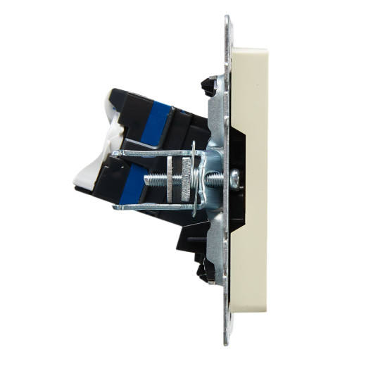 BRITE Роз. RJ45 комп.кат.6 РК11-БрКр беж. IEK