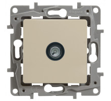 Legrand Etika Слоновая кость Розетка TVоконечная.